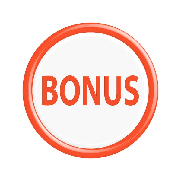 Knappen bonus — Stock vektor