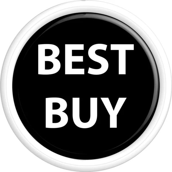 Button best buy — Stock Vector