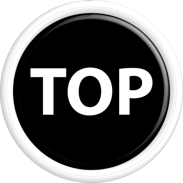 TOP do botão —  Vetores de Stock