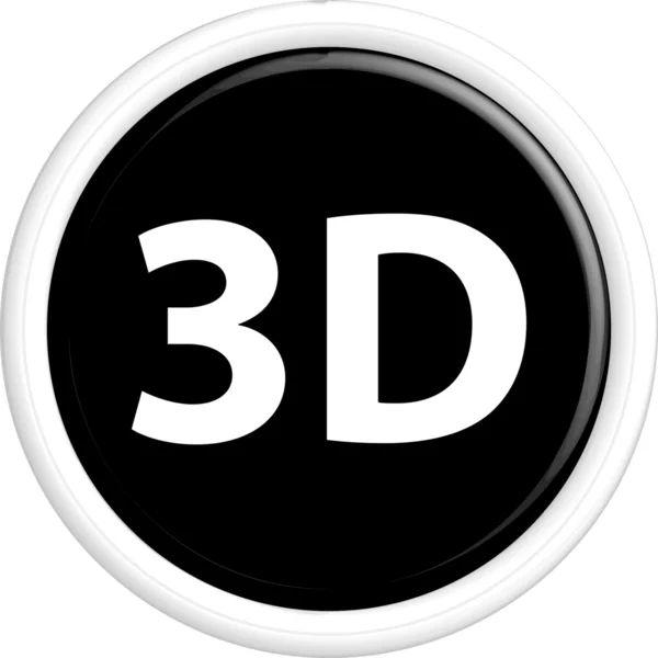 Tombol 3d - Stok Vektor