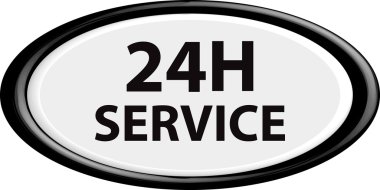 Düğme 24 saat hizmet