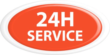 Düğme 24 saat hizmet