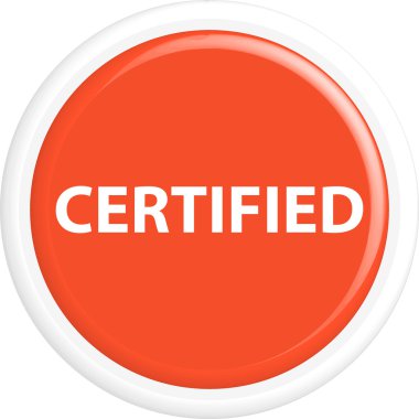 Sertifikalı düğmesi