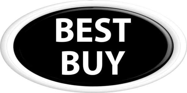 Button best buy — Stock Vector