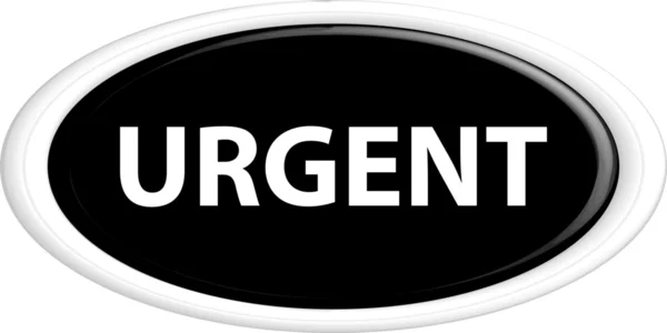 Bouton urgent — Image vectorielle