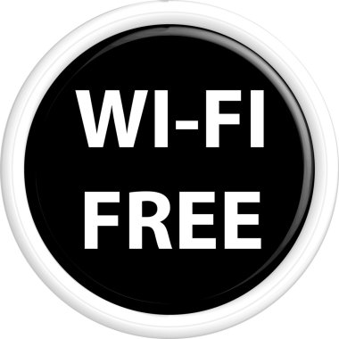 Düğme wi-fi ücretsiz