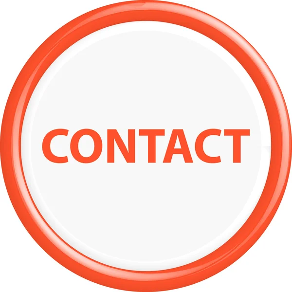 Knop contact — Stockvector