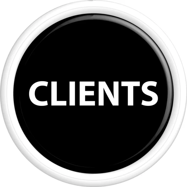 Bouton clients — Image vectorielle