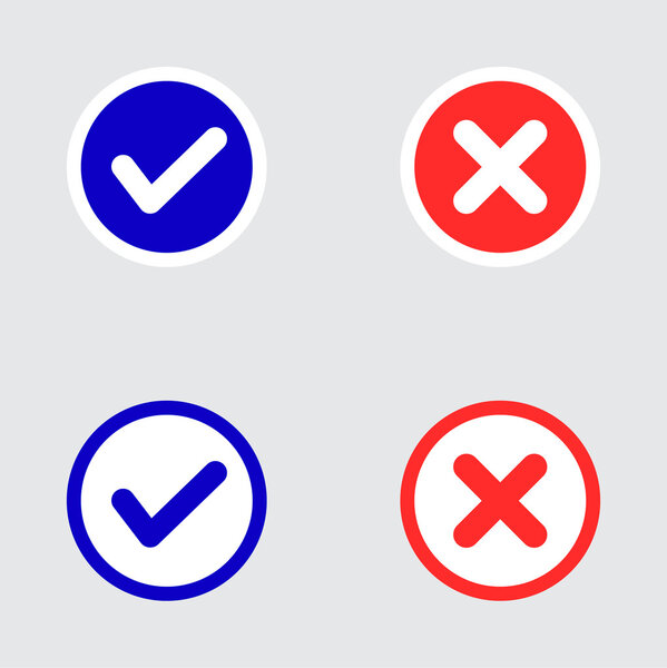 ifferent Variations of Ticks and Crosses