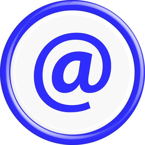 Düğmesi e-posta — Stok Vektör