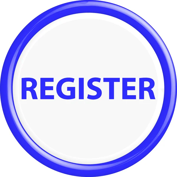 Register button — Stock Vector