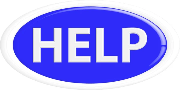 Help button. — Stock Vector