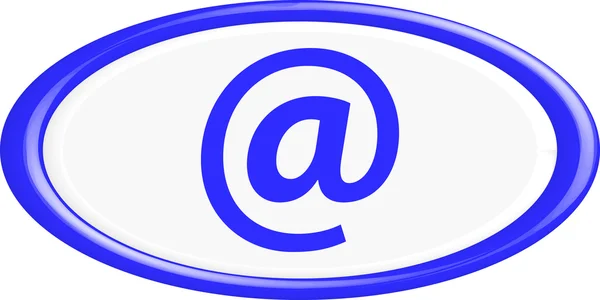 Κουμπί e-mail — Διανυσματικό Αρχείο