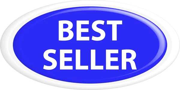 Bouton best seller — Image vectorielle