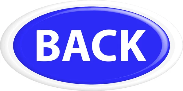 Button back — Stock Vector