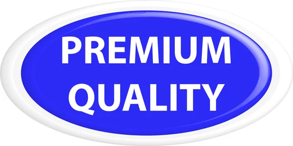Bouton qualité premium — Image vectorielle