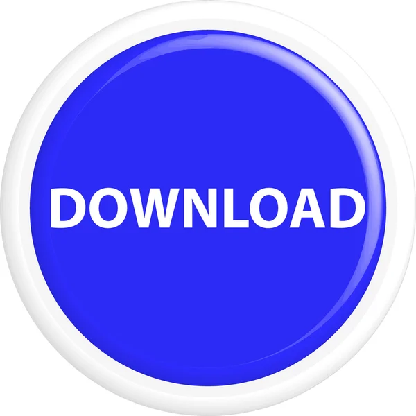 Düğme download — Stok Vektör