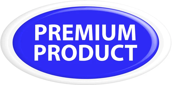 Düğme premium ürün — Stok Vektör