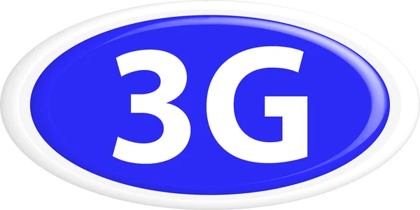 按钮 3 g — 图库矢量图片