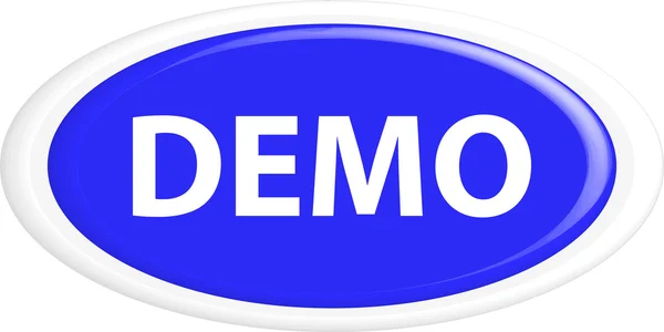 Düğme demo — Stok Vektör