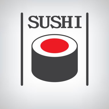 suşi roll simgesi