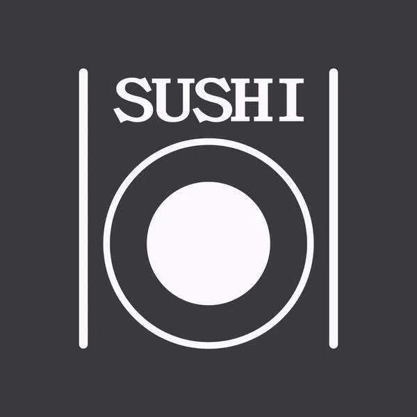 Sushi-Roll-Ikone — Stockvektor