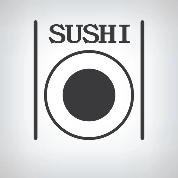 Sushi roll icon — Stock Vector