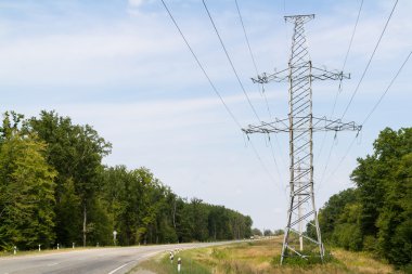 yüksek gerilim hattı