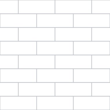 Soyut kesintisiz beyaz düz tuğla duvar