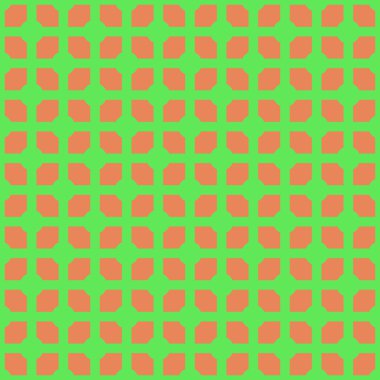 Dikişsiz yinelenen geometrik desen.