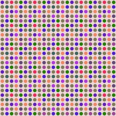 Renkli arka plan noktalar daireler. Vektör doku.