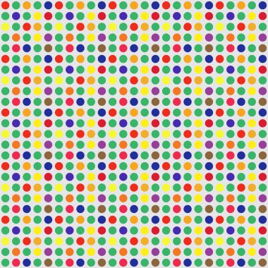 Renkli arka plan noktalar daireler. Vektör doku.