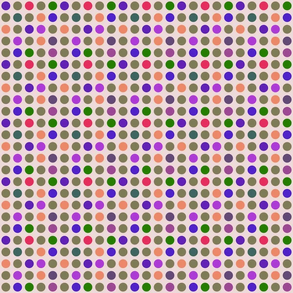 Abstract background with colored circles dots . Vector texture. — Stock Vector