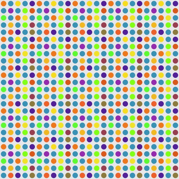 Abstract background with colored circles dots . Vector texture. — Stock Vector