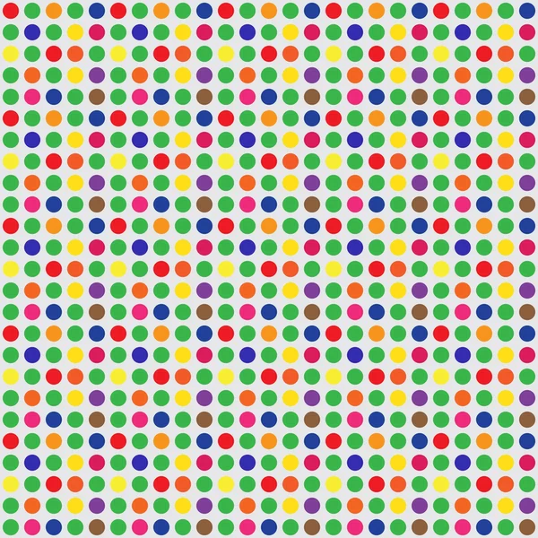 Abstract background with colored circles dots . Vector texture. — Stock Vector