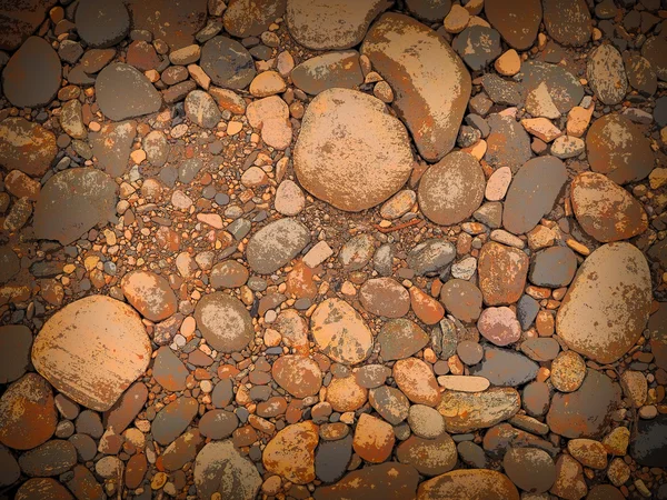 A kövek különböző alakú háttér. — Stock Fotó