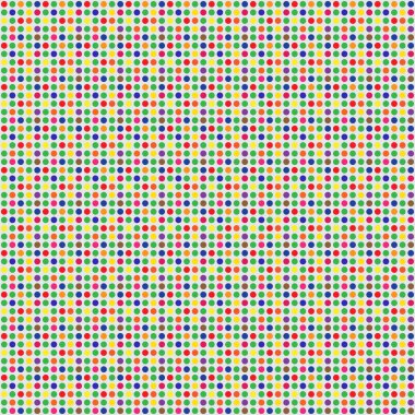 Renkli arka plan noktalar daireler. Vektör doku.