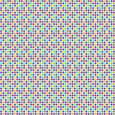 Renkli arka plan noktalar daireler. Vektör doku.