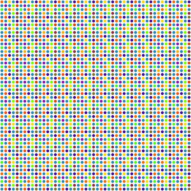 Renkli arka plan noktalar daireler. Vektör doku.