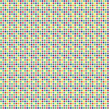 Renkli arka plan noktalar daireler. Vektör doku.
