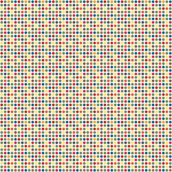 Abstract background with colored circles dots . Vector texture. — Stock Vector