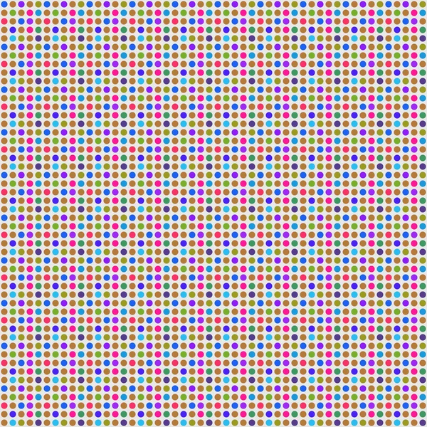 Abstrakten Hintergrund mit farbigen Kreisen Punkte. Vektorstruktur. — Stockvektor