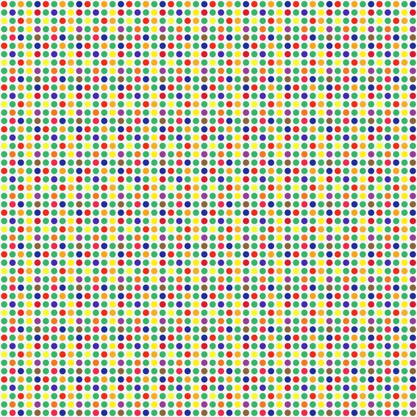 Abstract background with colored circles dots . Vector texture. — Stock Vector