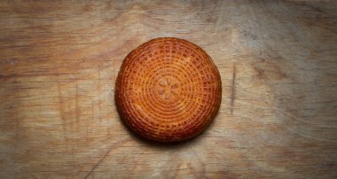 Ev mutfak Pano rustik peynir füme.