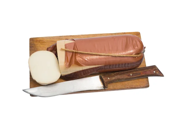 Tradycyjny ser wędzony — Zdjęcie stockowe