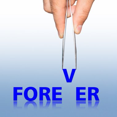 Forseps ve kelime ile sonsuza dek el