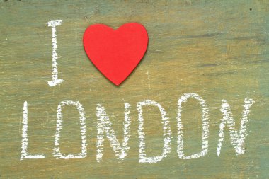 Londra seviyorum metin