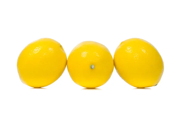 Bright yellow juicy lemons. — Stock Photo, Image