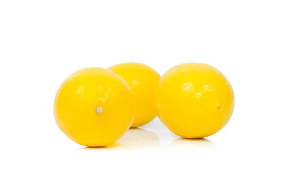 Bright yellow juicy lemons. — Stock Photo, Image
