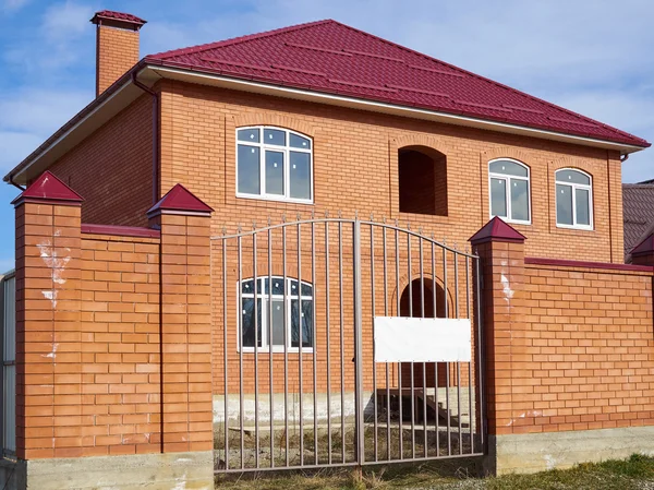 Building & Construction Site in progress to new house. — Stock Photo, Image